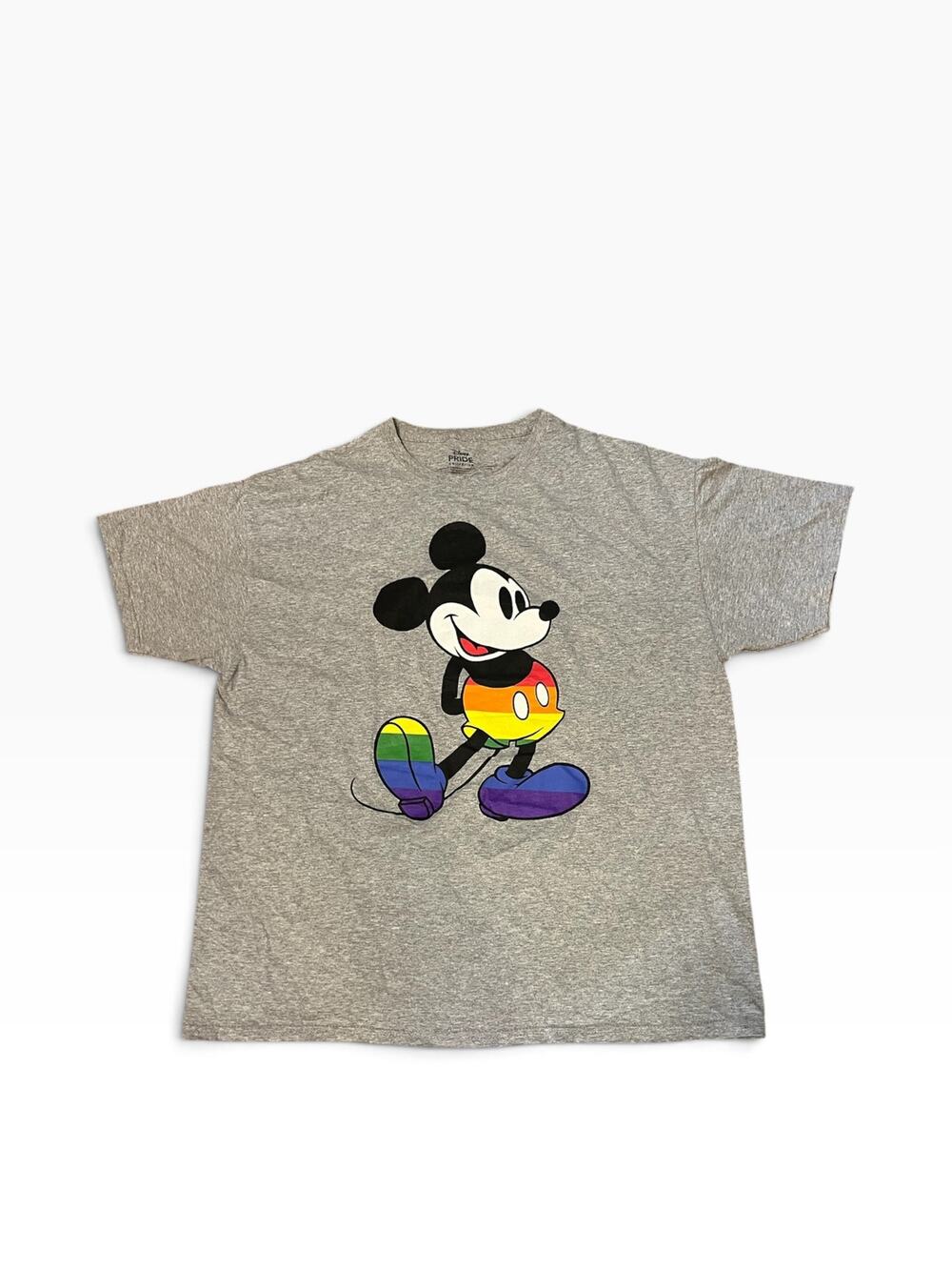 Disney Pride Gray Graphic t-shirt featuring Mickey Mouse XL